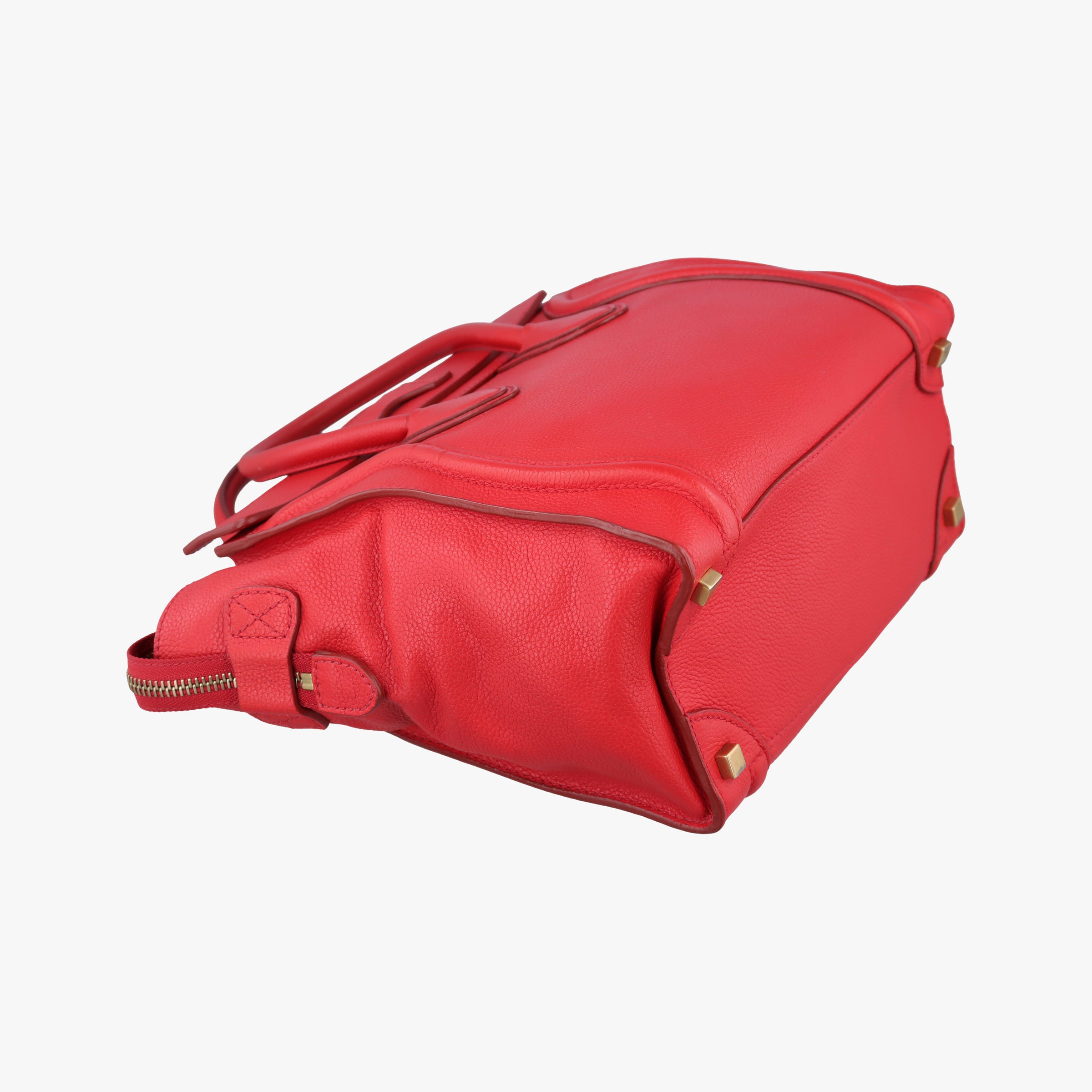 Luggage Micro shopper Red Leather W-SN-0171 W-MM-0181ラゲージマイクロショッパー レッド レザー W-SN-0171 W-MM-0181