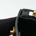 Galleria Black SAFFIANO Leather 1BA274 25ガレリア ブラック サフィアーノレザー 1BA274 25