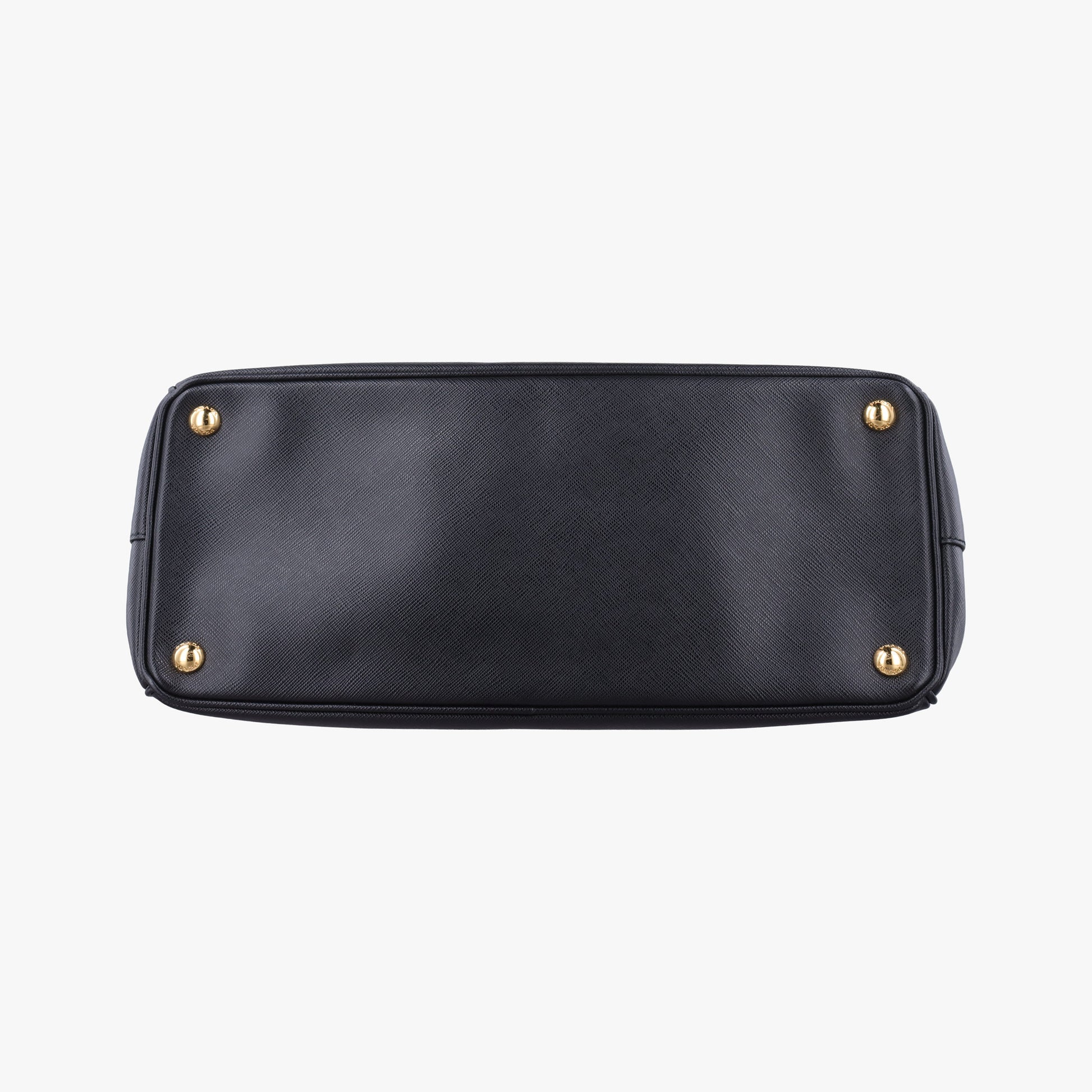Galleria Black SAFFIANO Leather 1BA274 25ガレリア ブラック サフィアーノレザー 1BA274 25