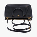 Galleria Black SAFFIANO Leather 1BA274 25ガレリア ブラック サフィアーノレザー 1BA274 25