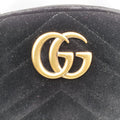 GG Marmont Black velour 476434 D025135970GGマーモント ブラック ベロア 476434 D025135970