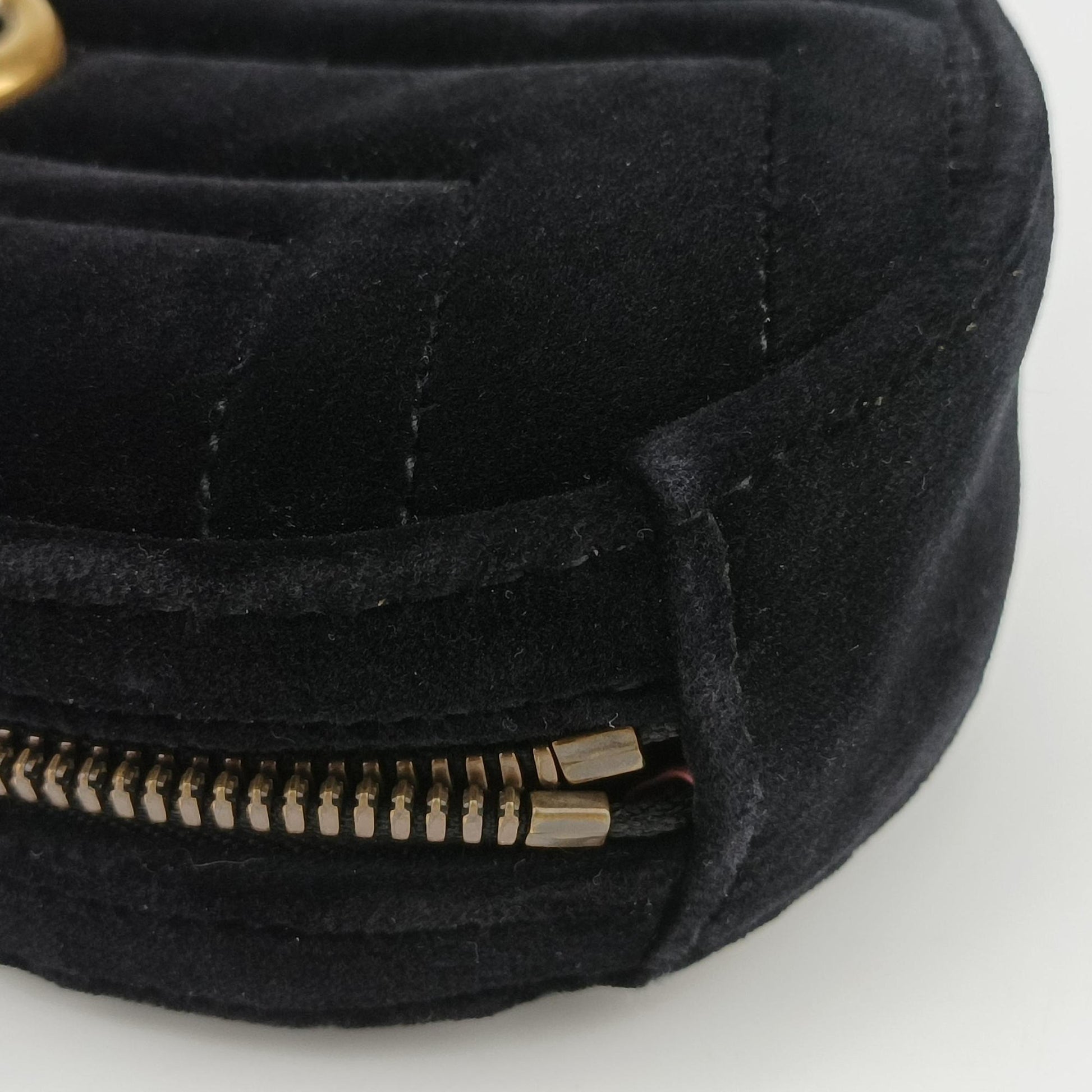 GG Marmont Black velour 476434 D025135970GGマーモント ブラック ベロア 476434 D025135970