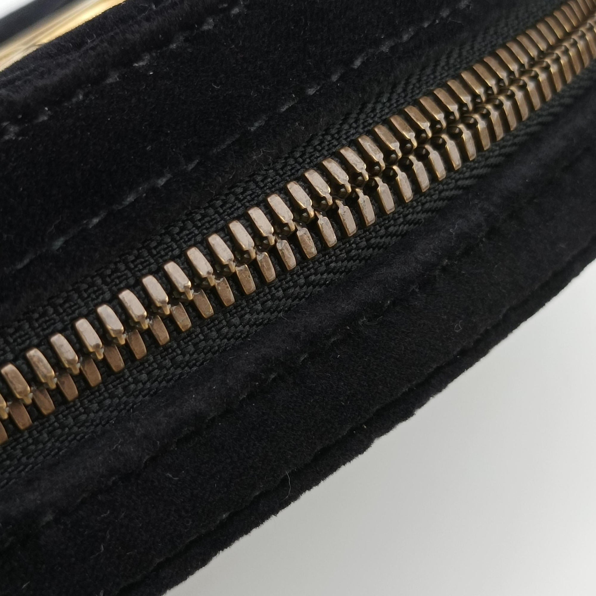GG Marmont Black velour 476434 D025135970GGマーモント ブラック ベロア 476434 D025135970