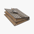 Dionysus Brown PVC coated canvas x Suede 403348 G021824389ディオニュソス ブラウン PVCコーティングキャンバス x スエード 403348 G021824389