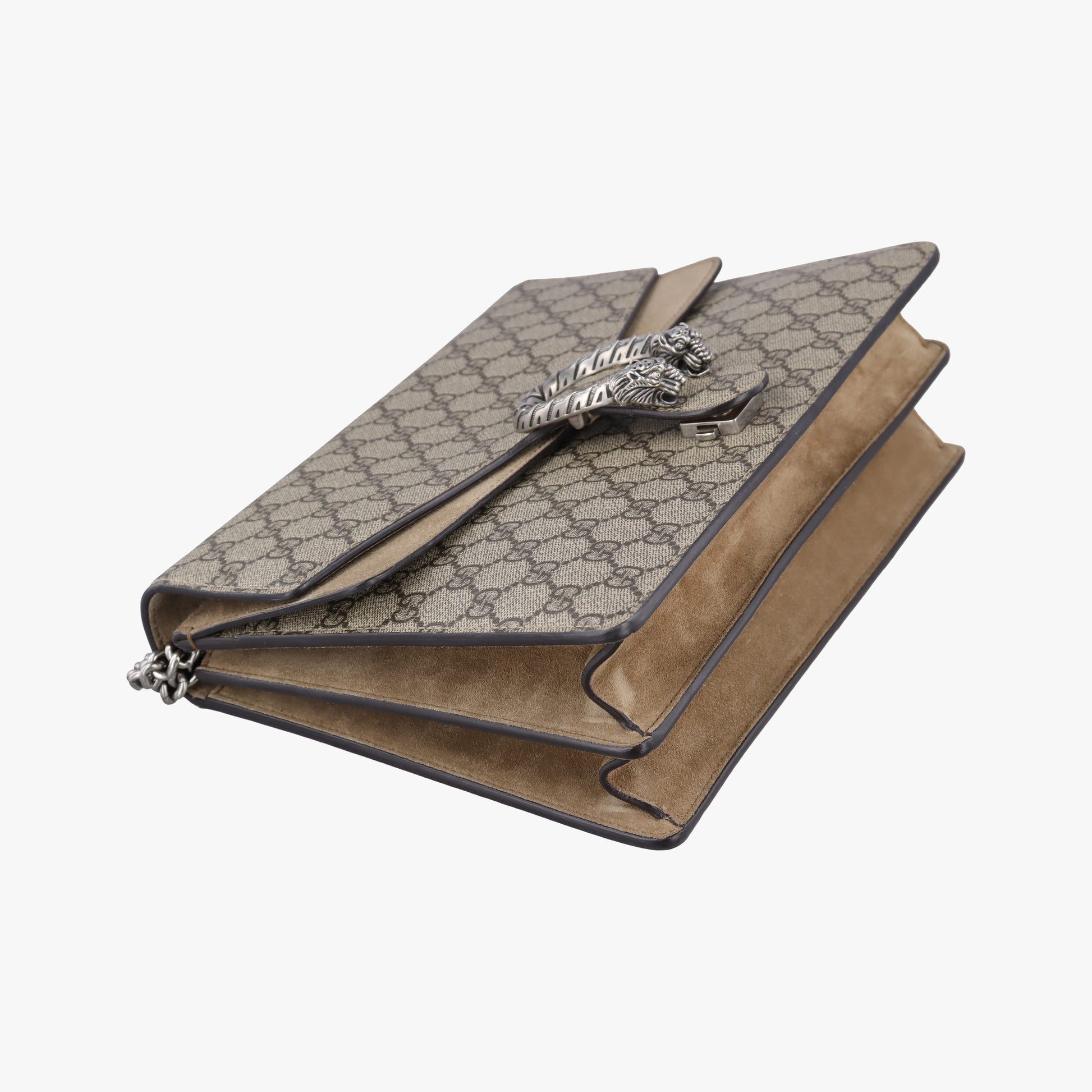 Dionysus Brown PVC coated canvas x Suede 403348 G021824389ディオニュソス ブラウン PVCコーティングキャンバス x スエード 403348 G021824389