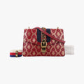 Sylvie red×Multicolour Leather 524405 E031296448シルヴィ レッド×マルチカラー レザー 524405 E031296448