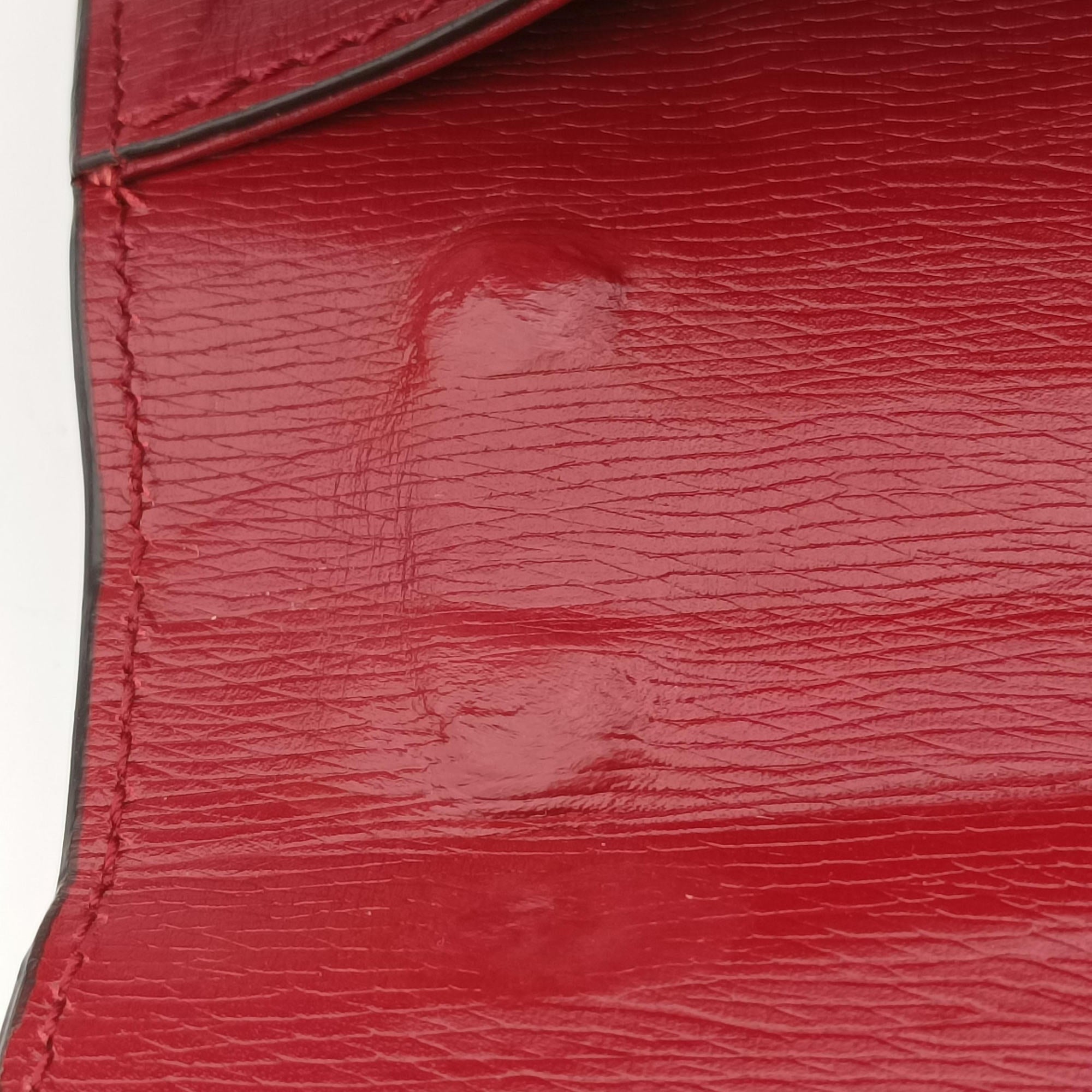 Sylvie red×Multicolour Leather 524405 E031296448シルヴィ レッド×マルチカラー レザー 524405 E031296448