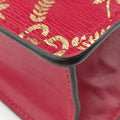 Sylvie red×Multicolour Leather 524405 E031296448シルヴィ レッド×マルチカラー レザー 524405 E031296448
