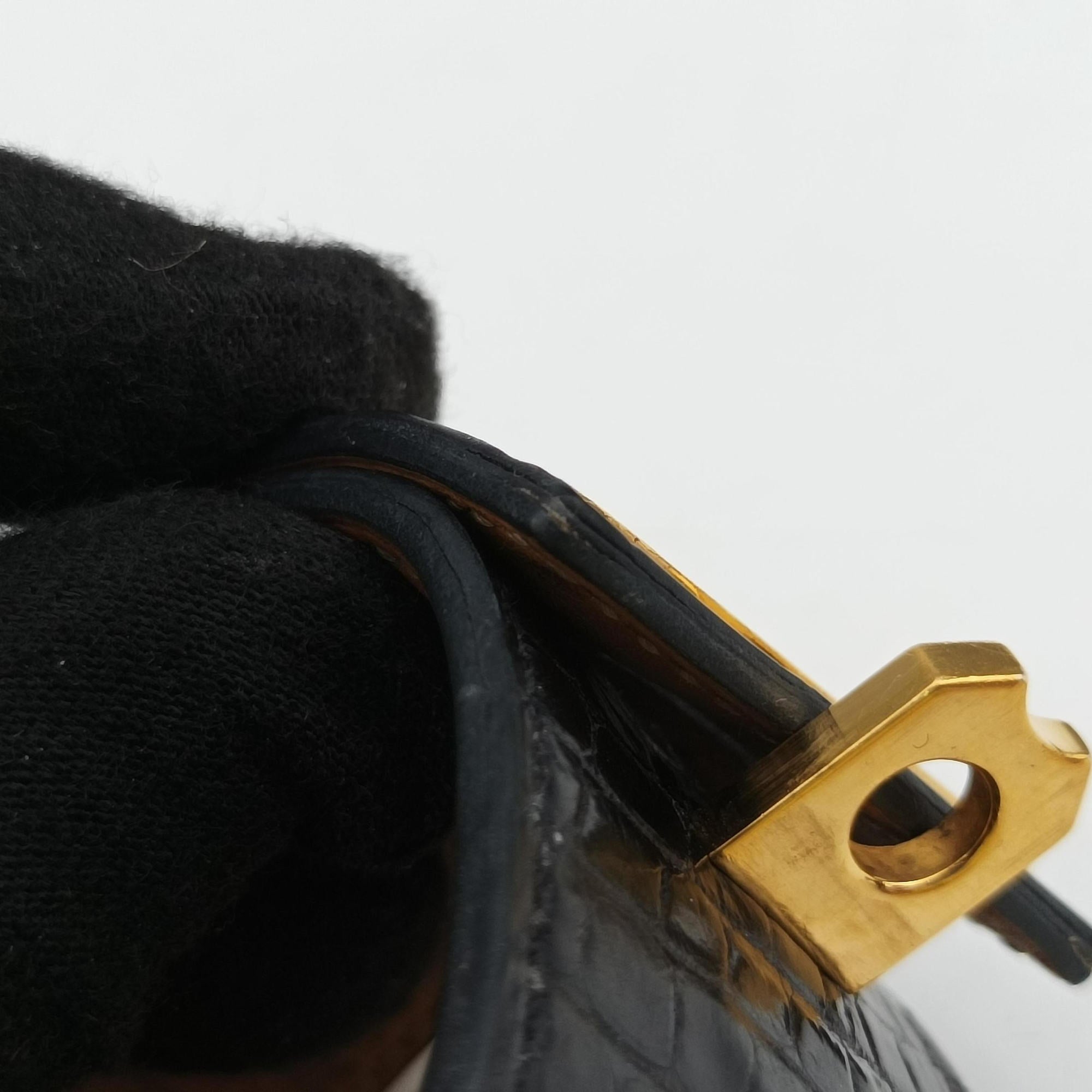 Collier de Chien Black×Golden Leather × GP S T ID 005 CFコリエ ド シアン ブラック×ゴールド レザー×GP S T ID 005 CF