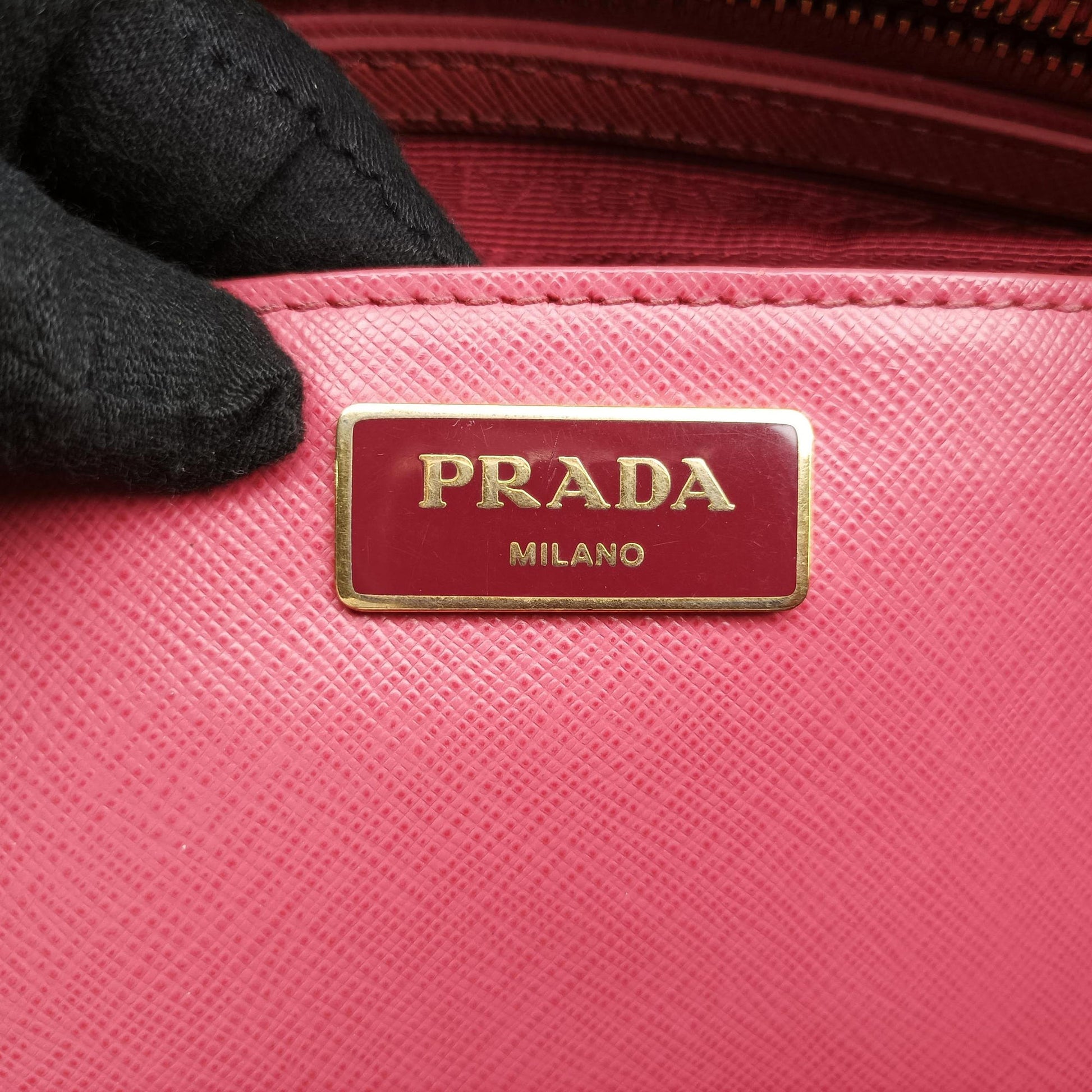 Galleria Pink SAFFIANO Leather BN1786 173ガレリア ピンク サフィアーノレザー BN1786 173