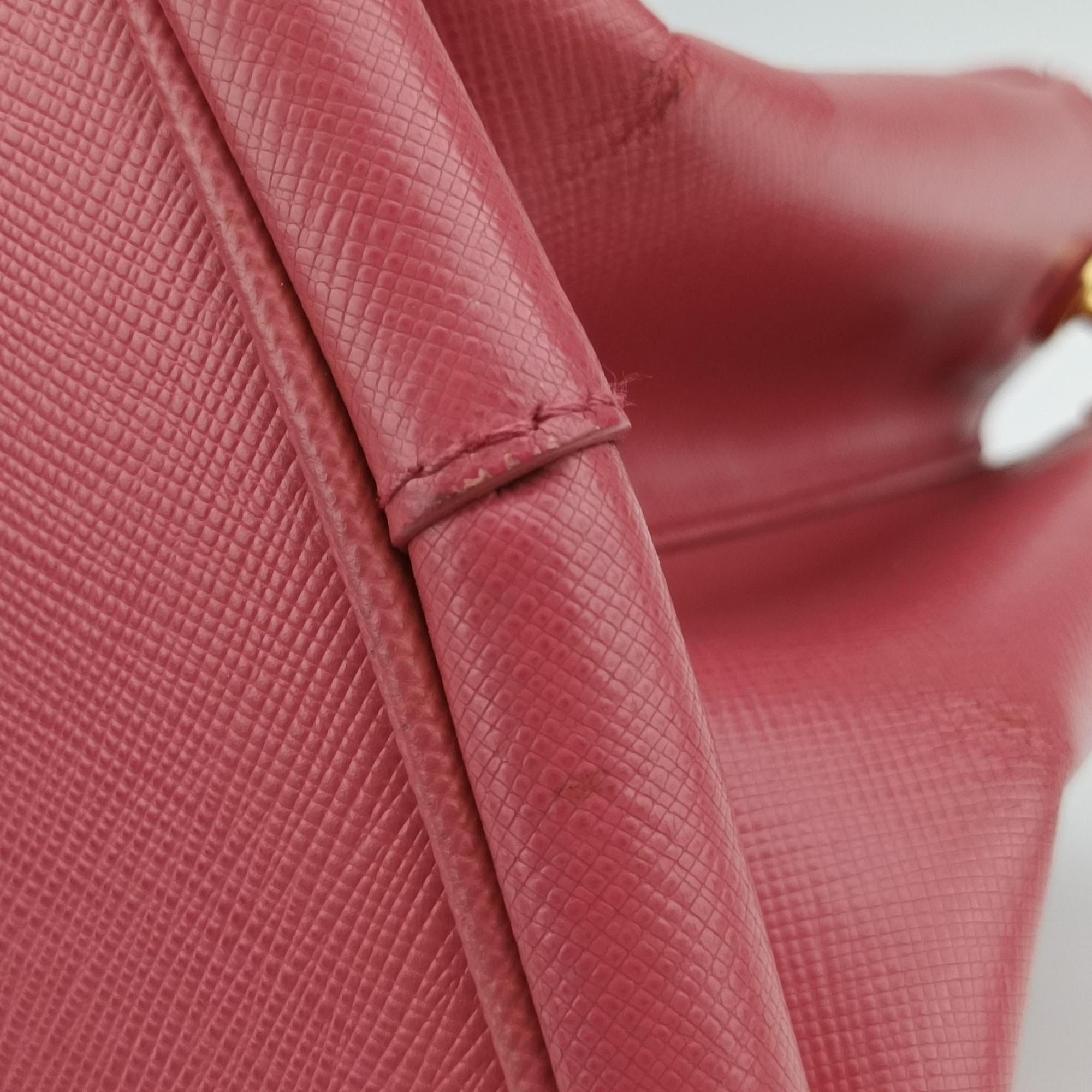 Galleria Pink SAFFIANO Leather BN1786 173ガレリア ピンク サフィアーノレザー BN1786 173