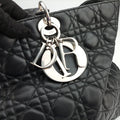 Lady Dior Black lambskin 26-MA-0120レディディオール ブラック ラムスキン 26-MA-0120