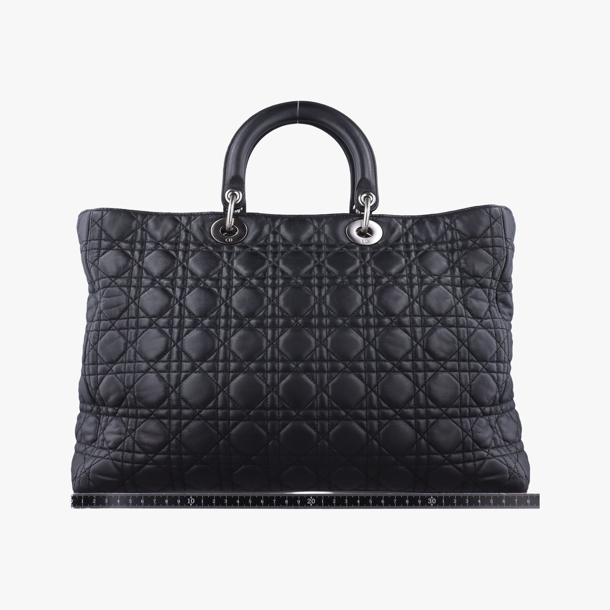 Lady Dior Black lambskin 26-MA-0120レディディオール ブラック ラムスキン 26-MA-0120