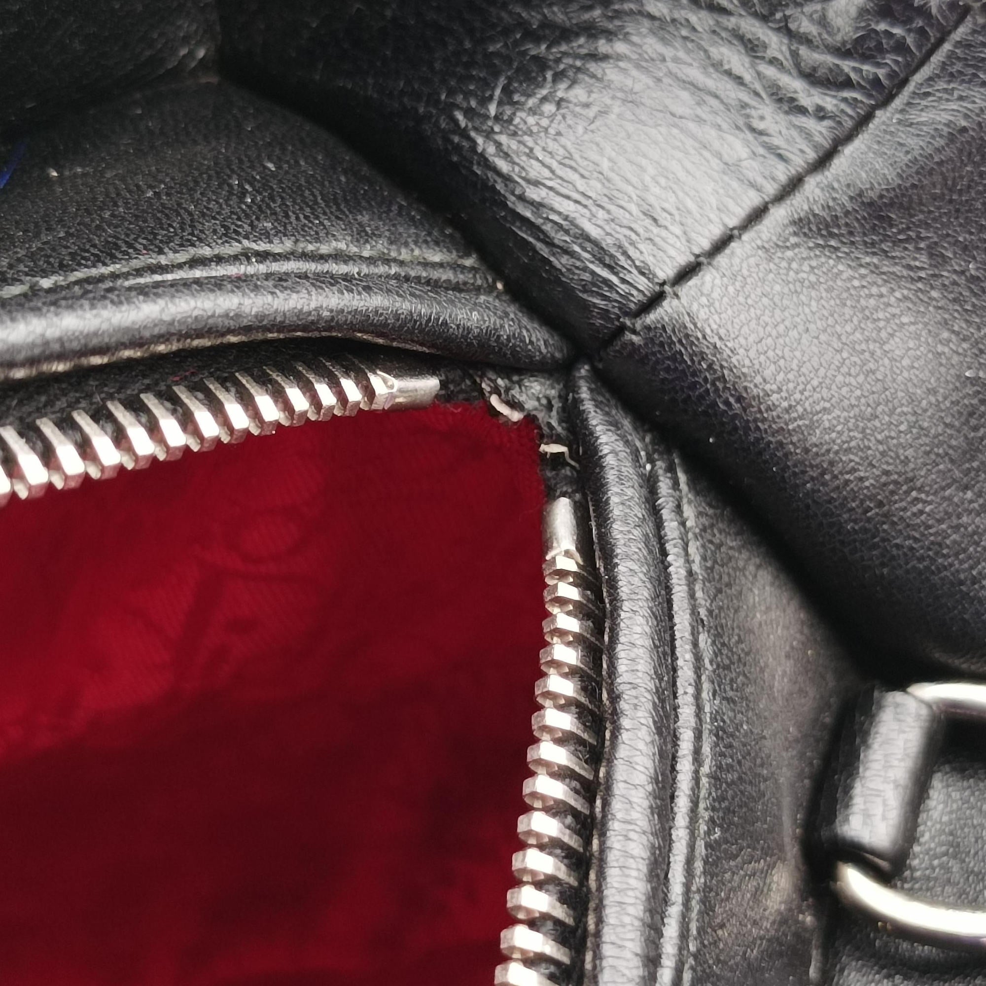 Lady Dior Black lambskin 26-MA-0120レディディオール ブラック ラムスキン 26-MA-0120