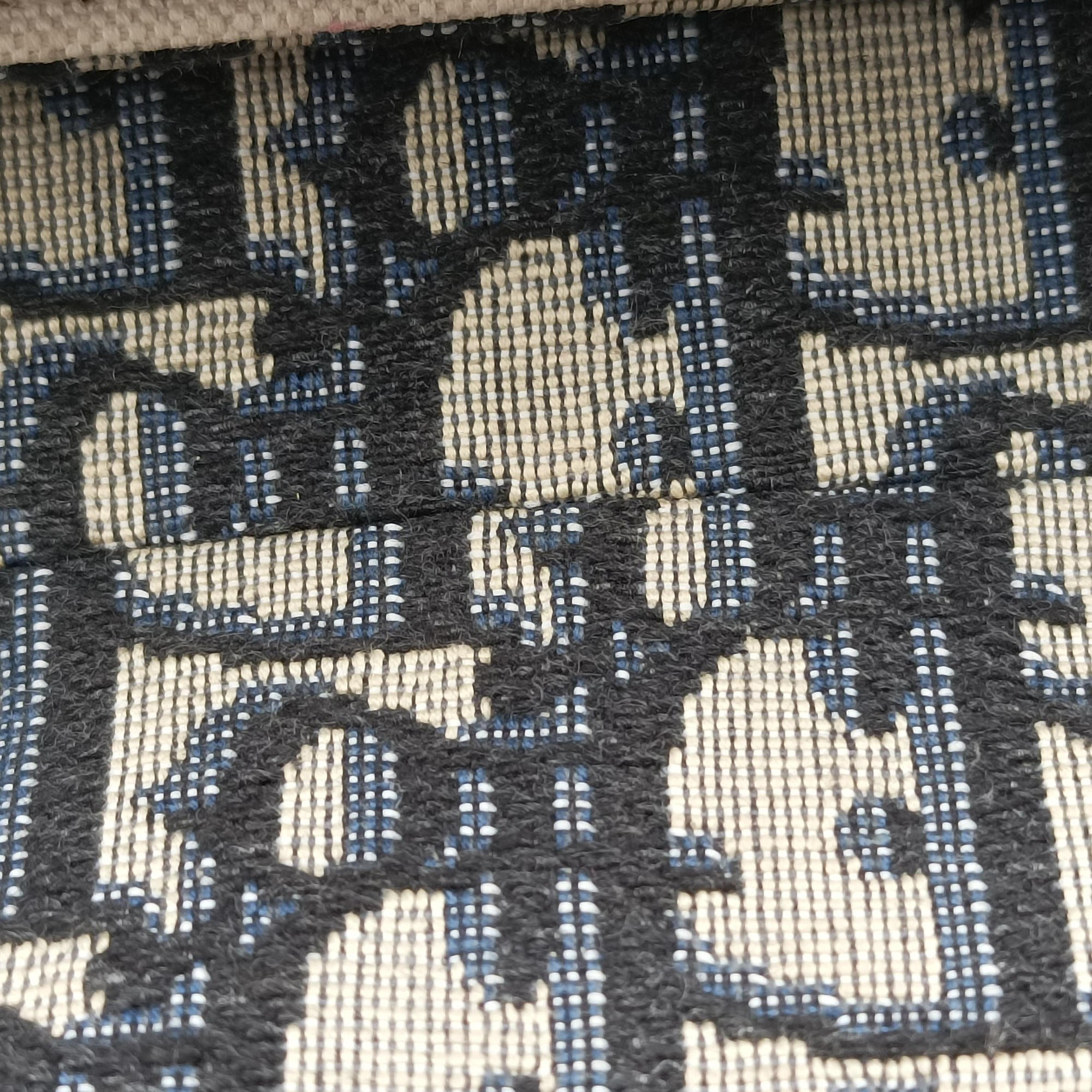 Saddle Navy Jacquard 05-RU-0169サドル ブルーブラック ジャガード 05-RU-0169