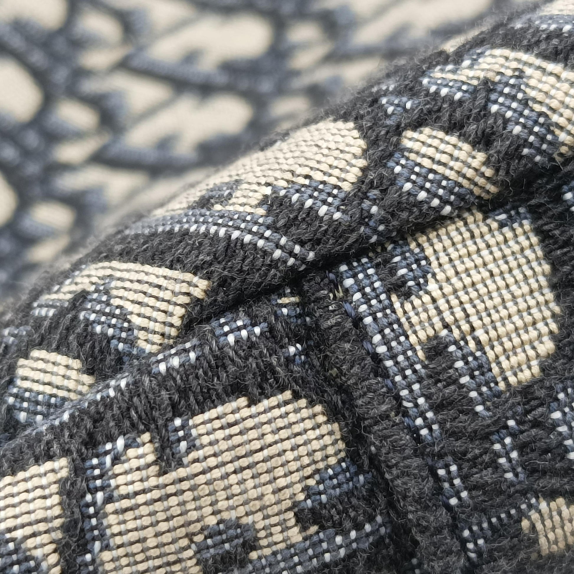 Saddle Navy Jacquard 29-BO-1200サドル ネイビー ジャガード 29-BO-1200