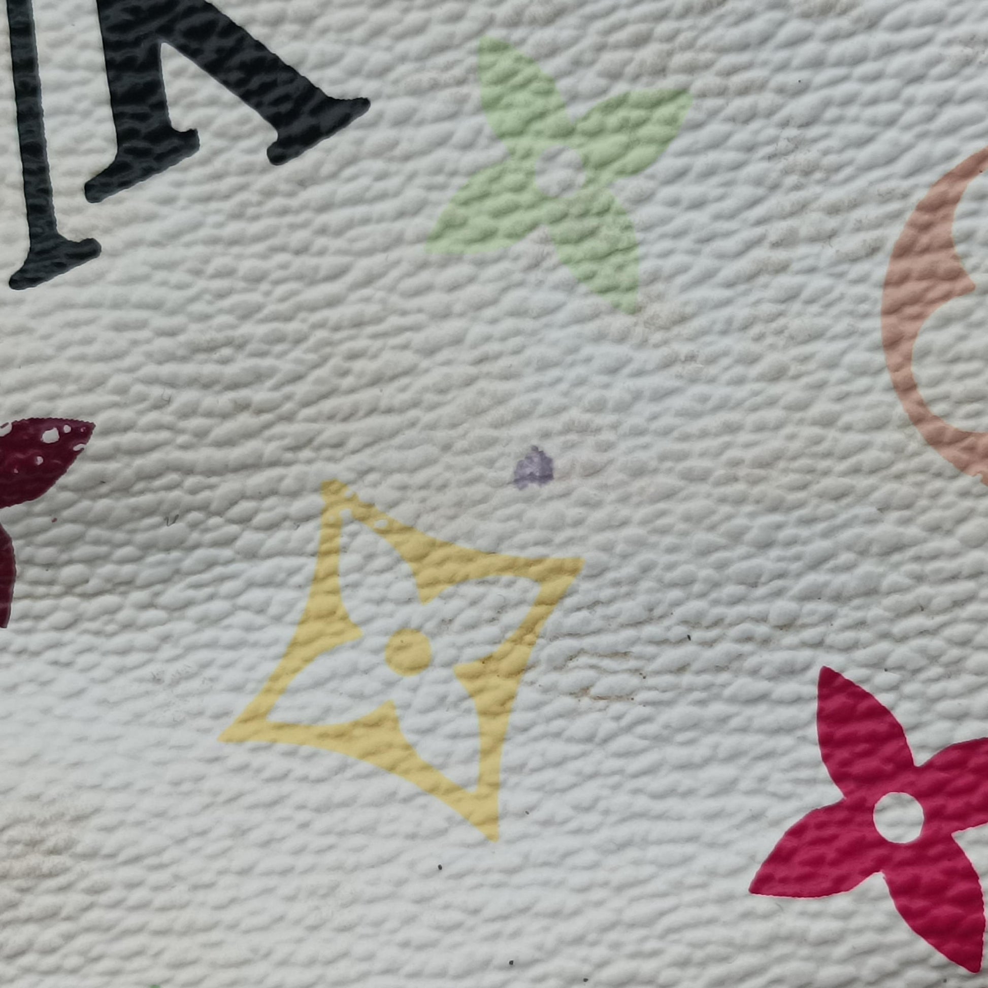 JUDY MM white Monogram Multicolor M40255 Lot number unknownジュディMM ブロン モノグラム マルチカラー M40255 製番不明