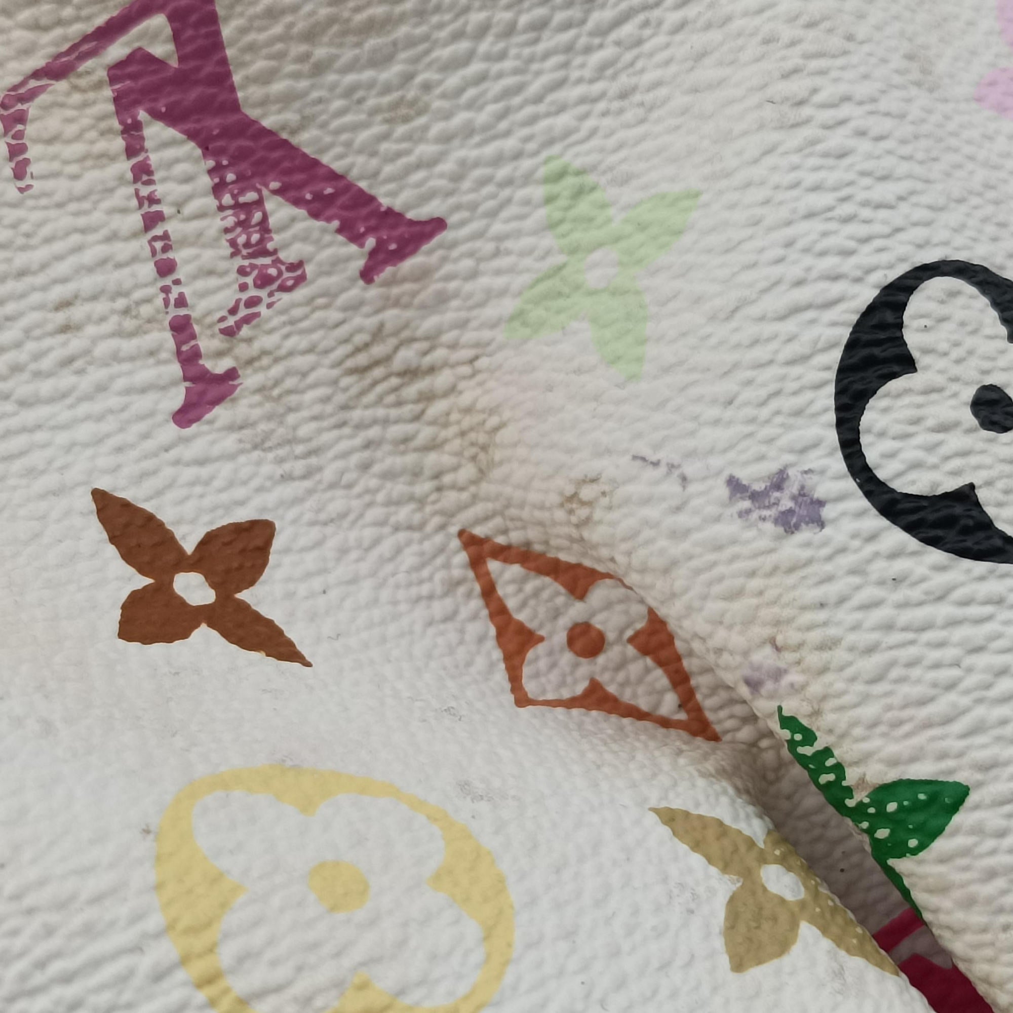 JUDY MM white Monogram Multicolor M40255 Lot number unknownジュディMM ブロン モノグラム マルチカラー M40255 製番不明