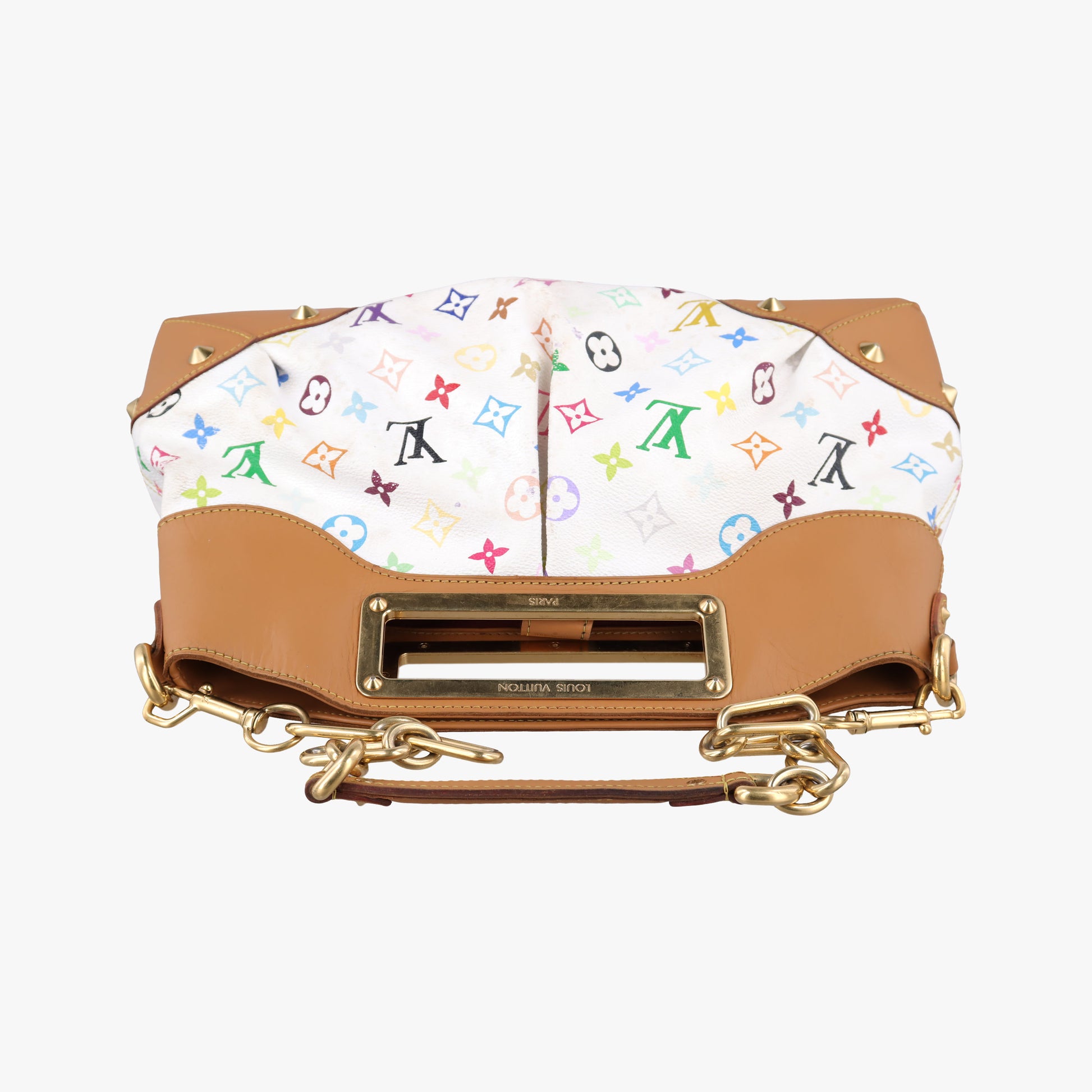 JUDY MM white Monogram Multicolor M40255 Lot number unknownジュディMM ブロン モノグラム マルチカラー M40255 製番不明