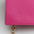 Embossed Logo Rose Leather 8M0219 2401-8M0219-YMY-089エンボス ロゴ ローズ レッド レザー 8M0219 2401-8M0219-YMY-089