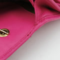 Embossed Logo Rose Leather 8M0219 2401-8M0219-YMY-089エンボス ロゴ ローズ レッド レザー 8M0219 2401-8M0219-YMY-089