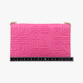Embossed Logo Rose Leather 8M0219 2401-8M0219-YMY-089エンボス ロゴ ローズ レッド レザー 8M0219 2401-8M0219-YMY-089