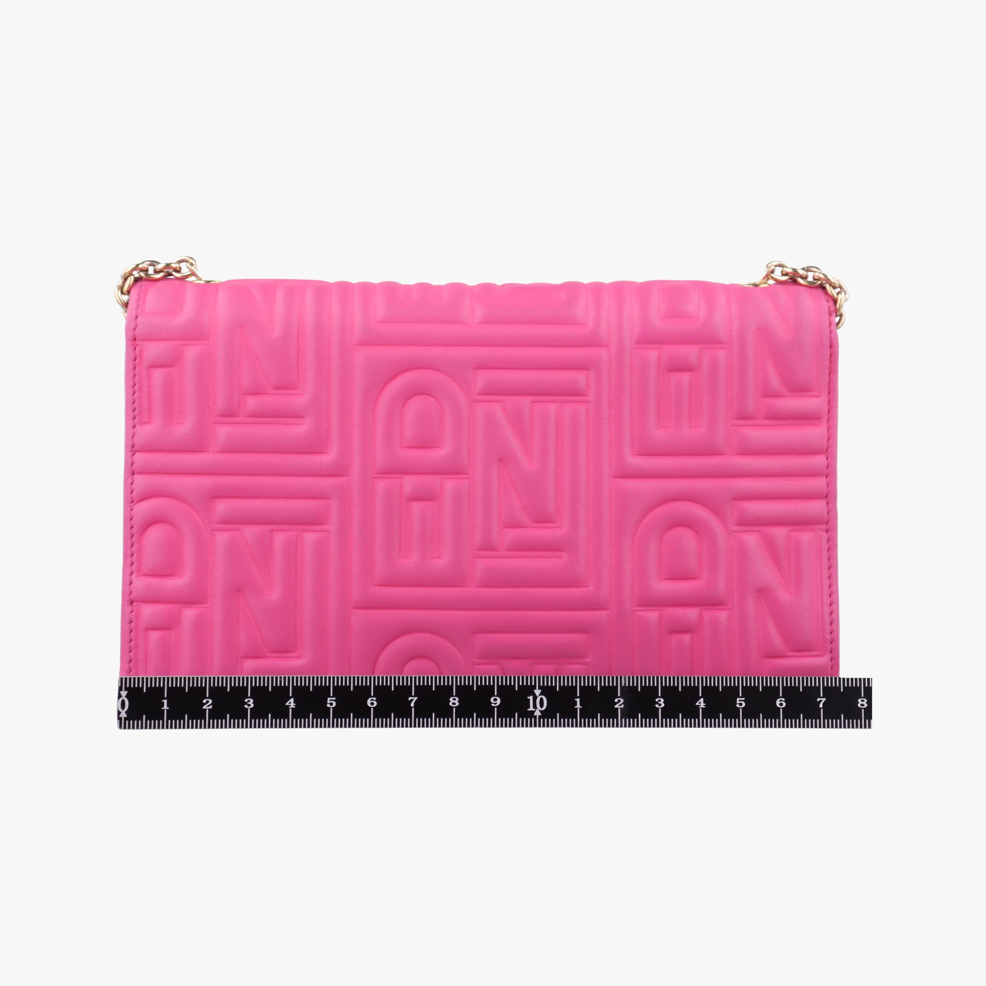 Embossed Logo Rose Leather 8M0219 2401-8M0219-YMY-089エンボス ロゴ ローズ レッド レザー 8M0219 2401-8M0219-YMY-089