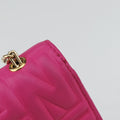 Embossed Logo Rose Leather 8M0219 2401-8M0219-YMY-089エンボス ロゴ ローズ レッド レザー 8M0219 2401-8M0219-YMY-089