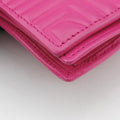 Embossed Logo Rose Leather 8M0219 2401-8M0219-YMY-089エンボス ロゴ ローズ レッド レザー 8M0219 2401-8M0219-YMY-089