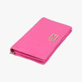 Embossed Logo Rose Leather 8M0219 2401-8M0219-YMY-089エンボス ロゴ ローズ レッド レザー 8M0219 2401-8M0219-YMY-089