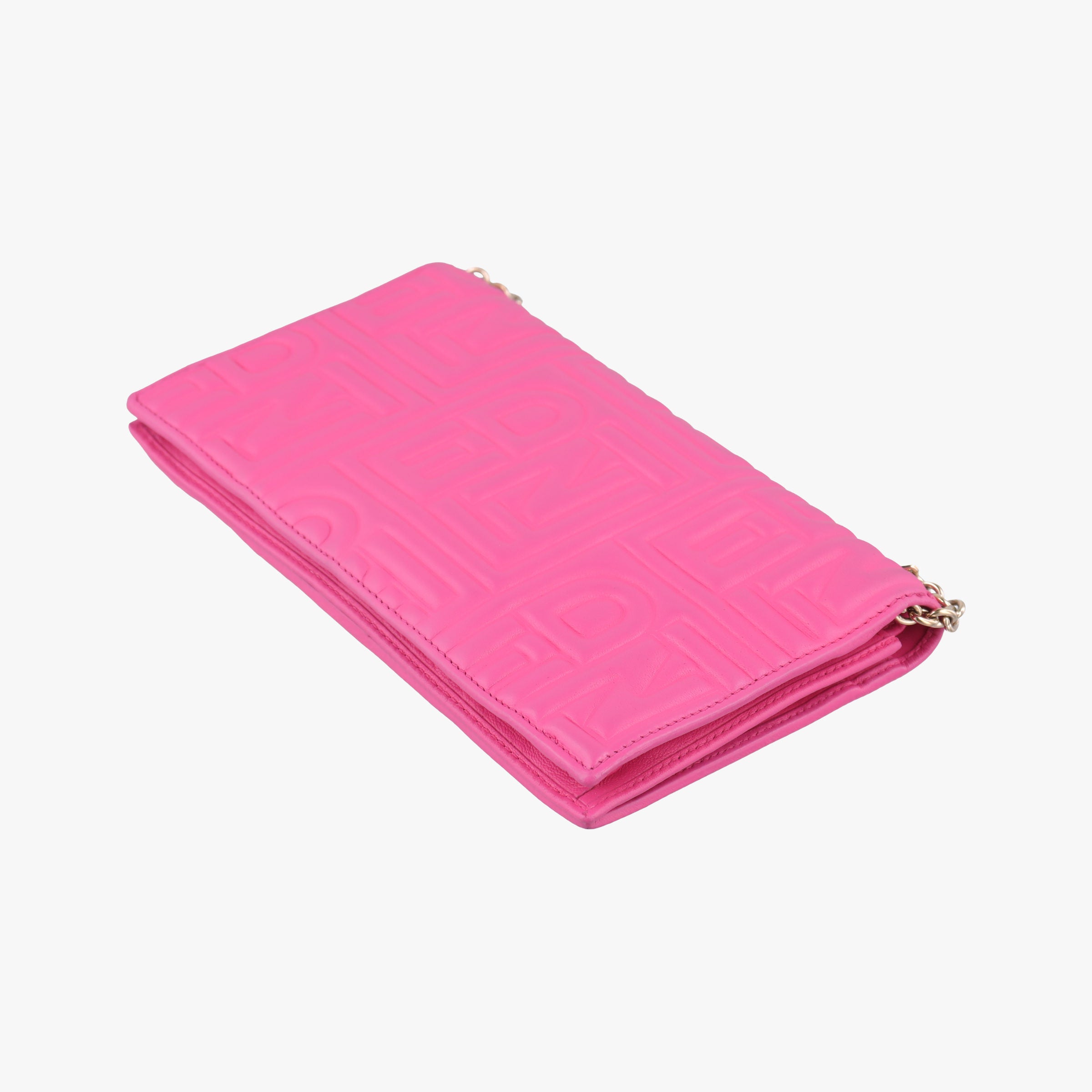 Embossed Logo Rose Leather 8M0219 2401-8M0219-YMY-089エンボス ロゴ ローズ レッド レザー 8M0219 2401-8M0219-YMY-089