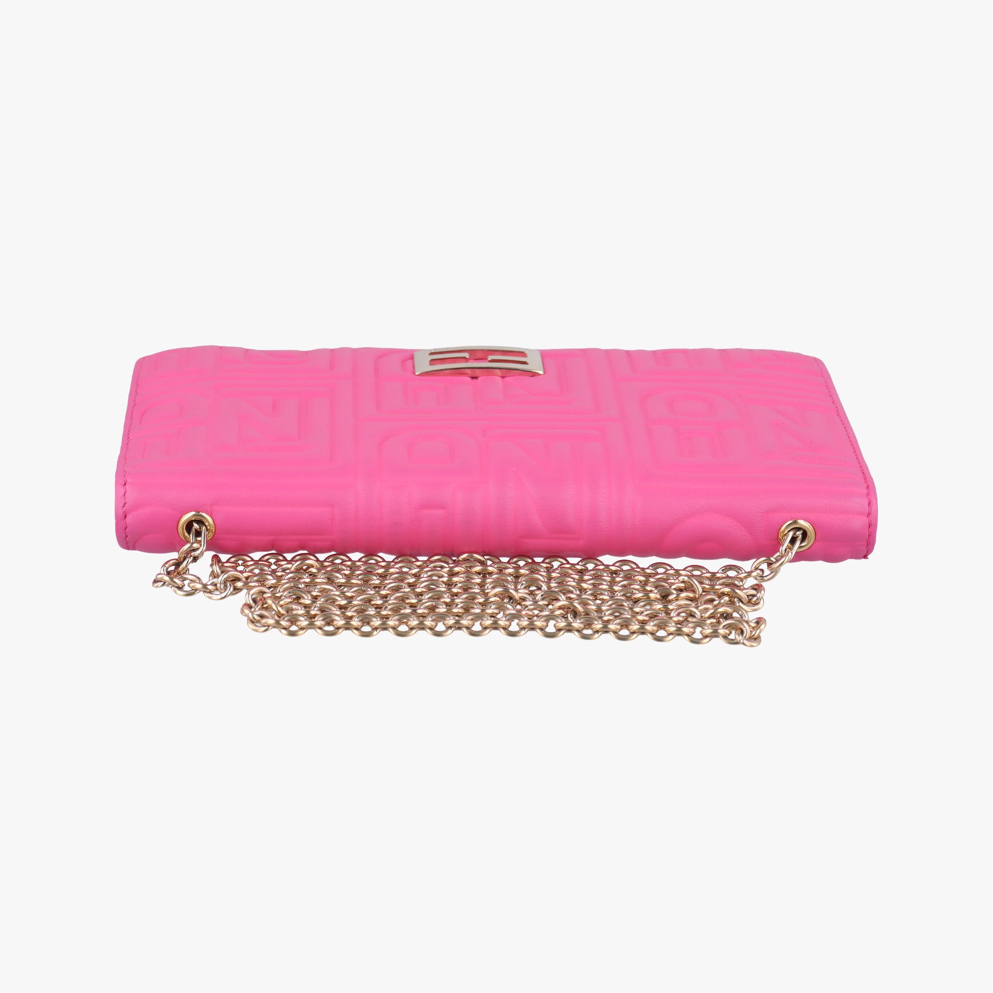 Embossed Logo Rose Leather 8M0219 2401-8M0219-YMY-089エンボス ロゴ ローズ レッド レザー 8M0219 2401-8M0219-YMY-089