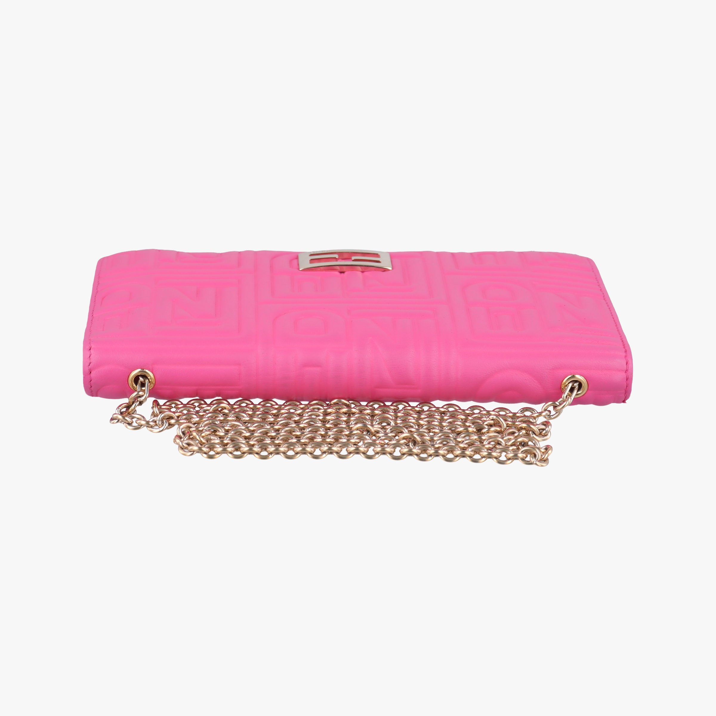 Embossed Logo Rose Leather 8M0219 2401-8M0219-YMY-089エンボス ロゴ ローズ レッド レザー 8M0219 2401-8M0219-YMY-089