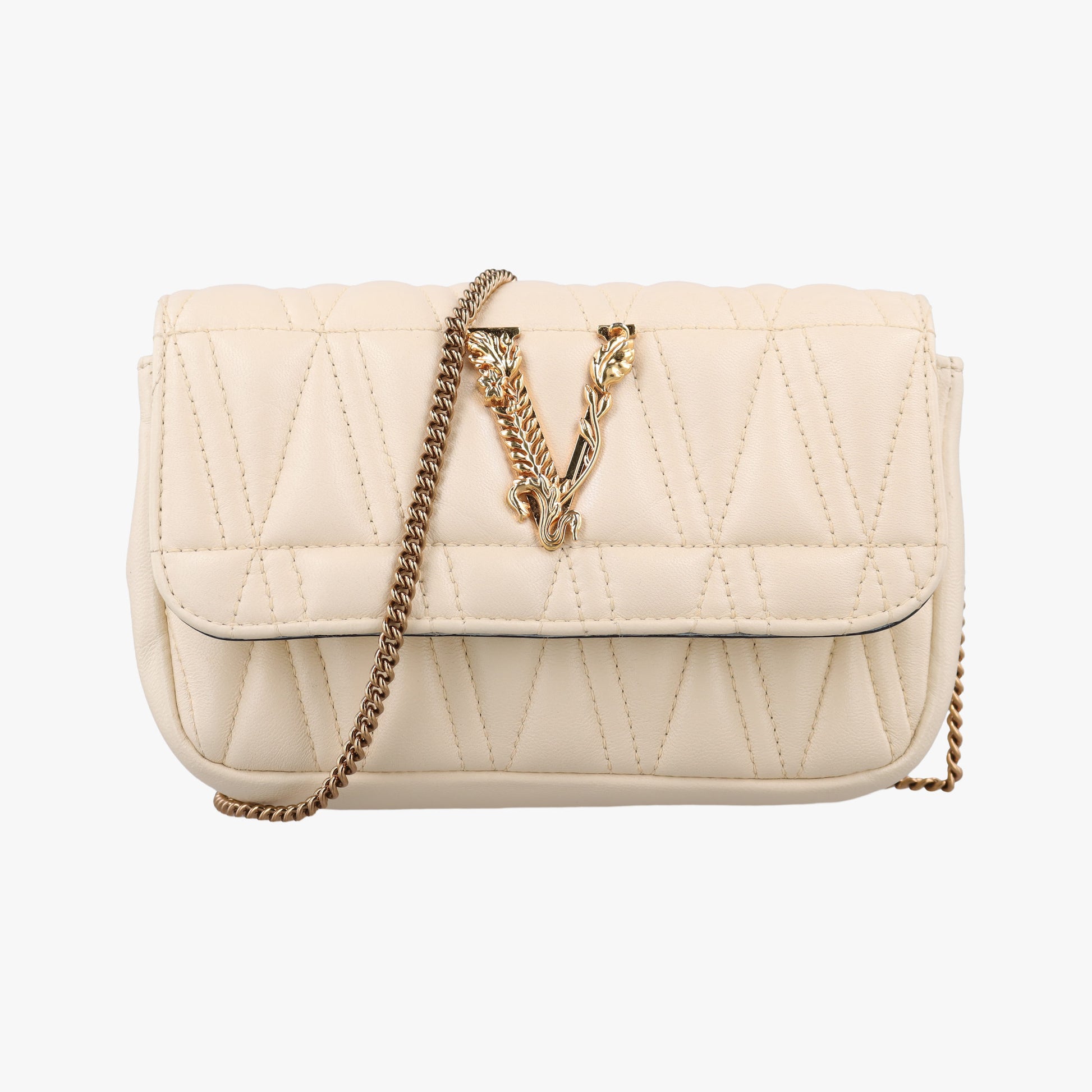 Virtus Beige Leather IC Chipヴィルトゥス ベージュ レザー ICチップ