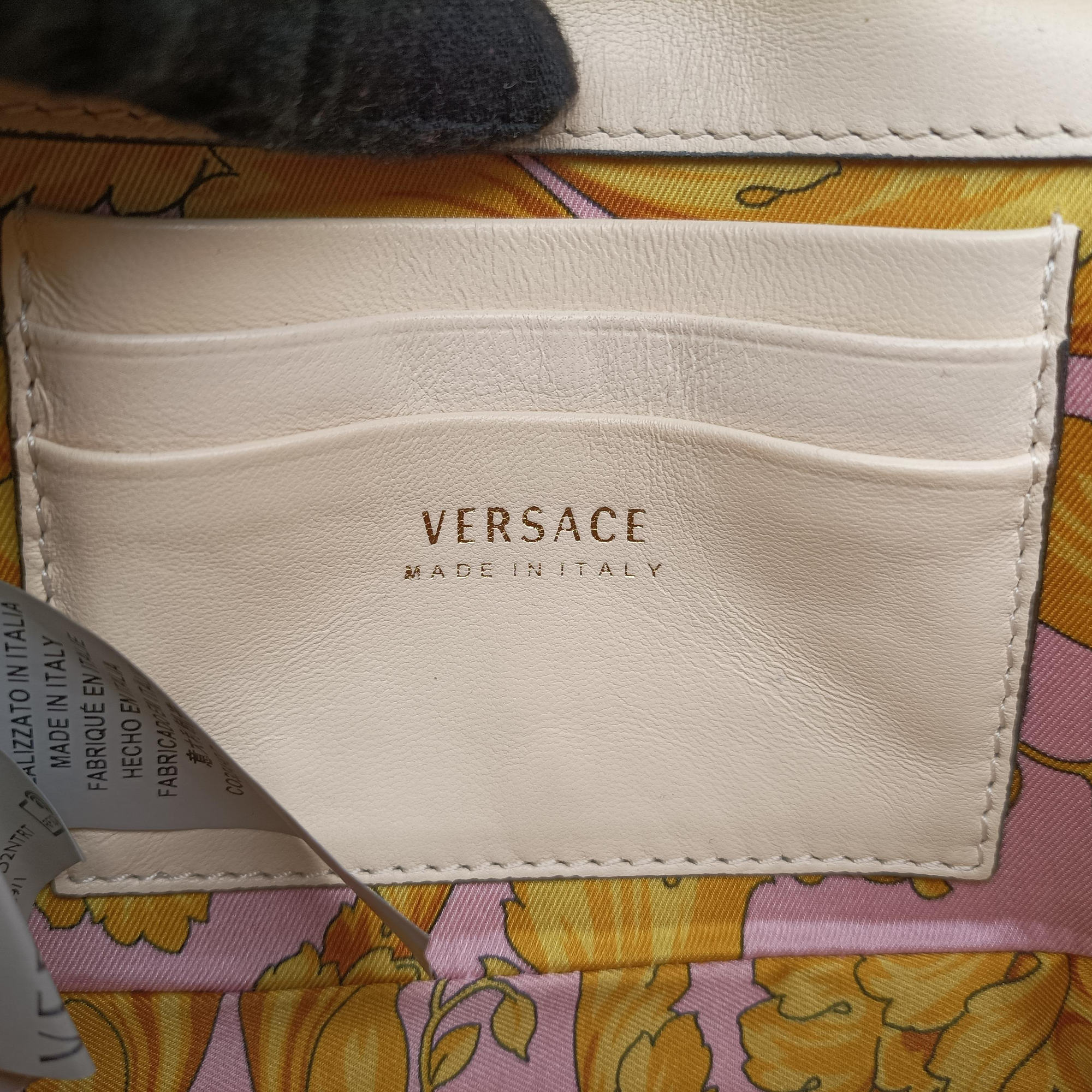 Virtus Beige Leather IC Chipヴィルトゥス ベージュ レザー ICチップ