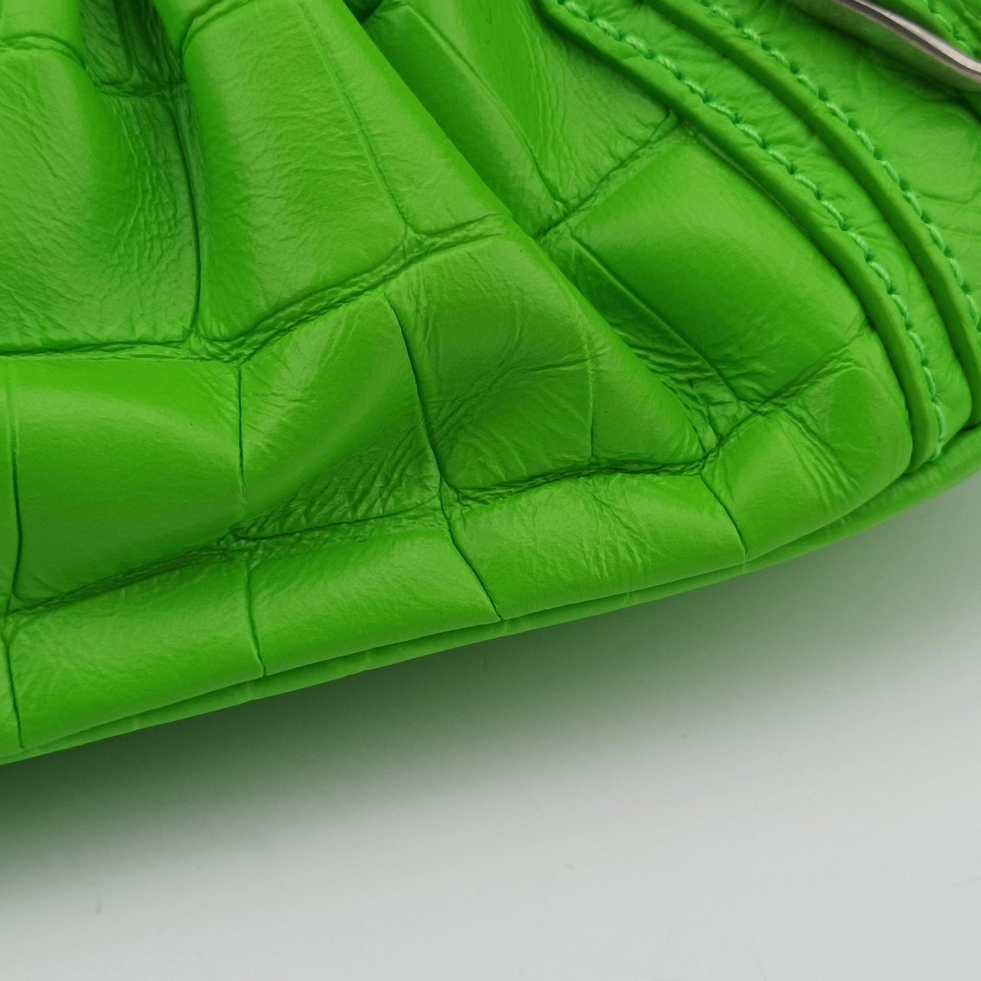 Le Cagole Green lambskin 695814.3817.Q.000959ルカゴール グリーン ラムスキン 695814.3817.Q.000959