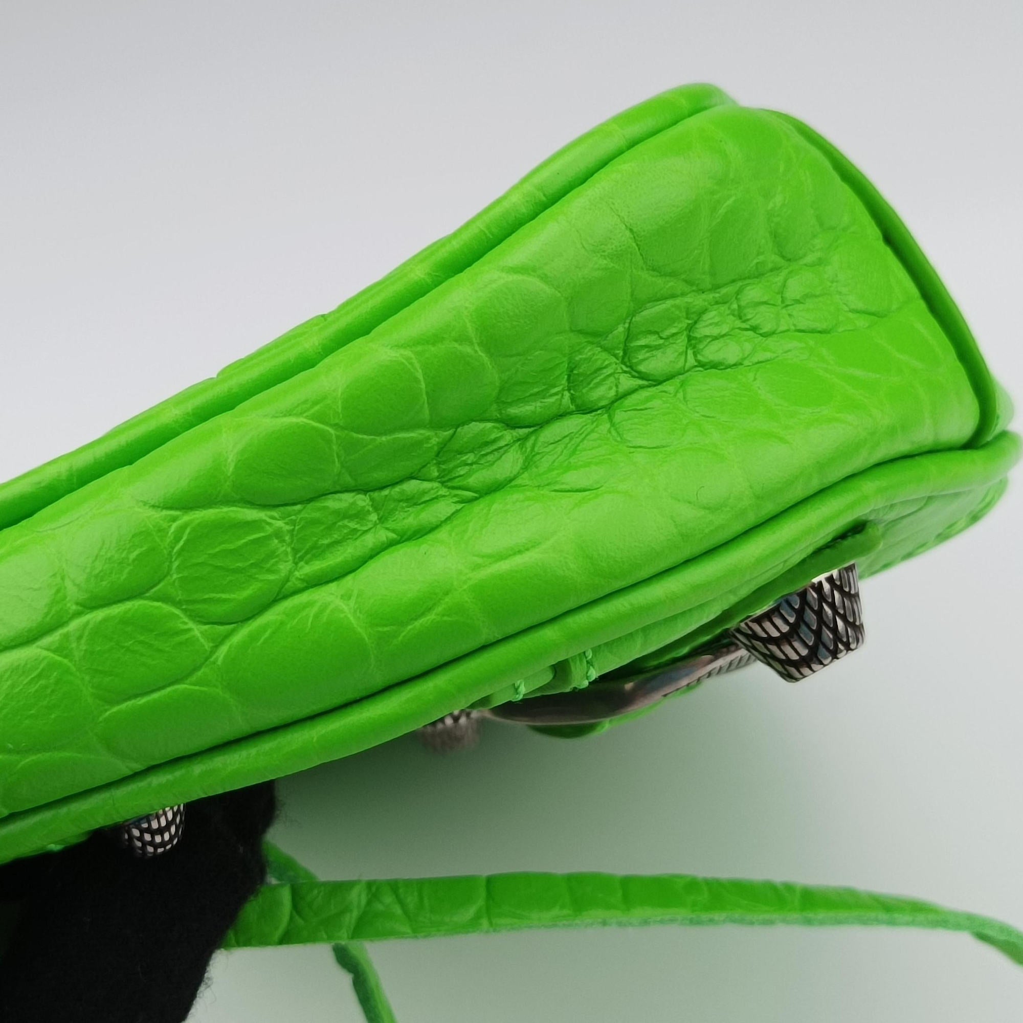 Le Cagole Green lambskin 695814.3817.Q.000959ルカゴール グリーン ラムスキン 695814.3817.Q.000959