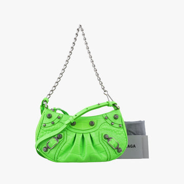 Le Cagole Green lambskin 695814.3817.Q.000959ルカゴール グリーン ラムスキン 695814.3817.Q.000959