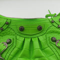 Le Cagole Green lambskin 695814.3817.Q.000959ルカゴール グリーン ラムスキン 695814.3817.Q.000959