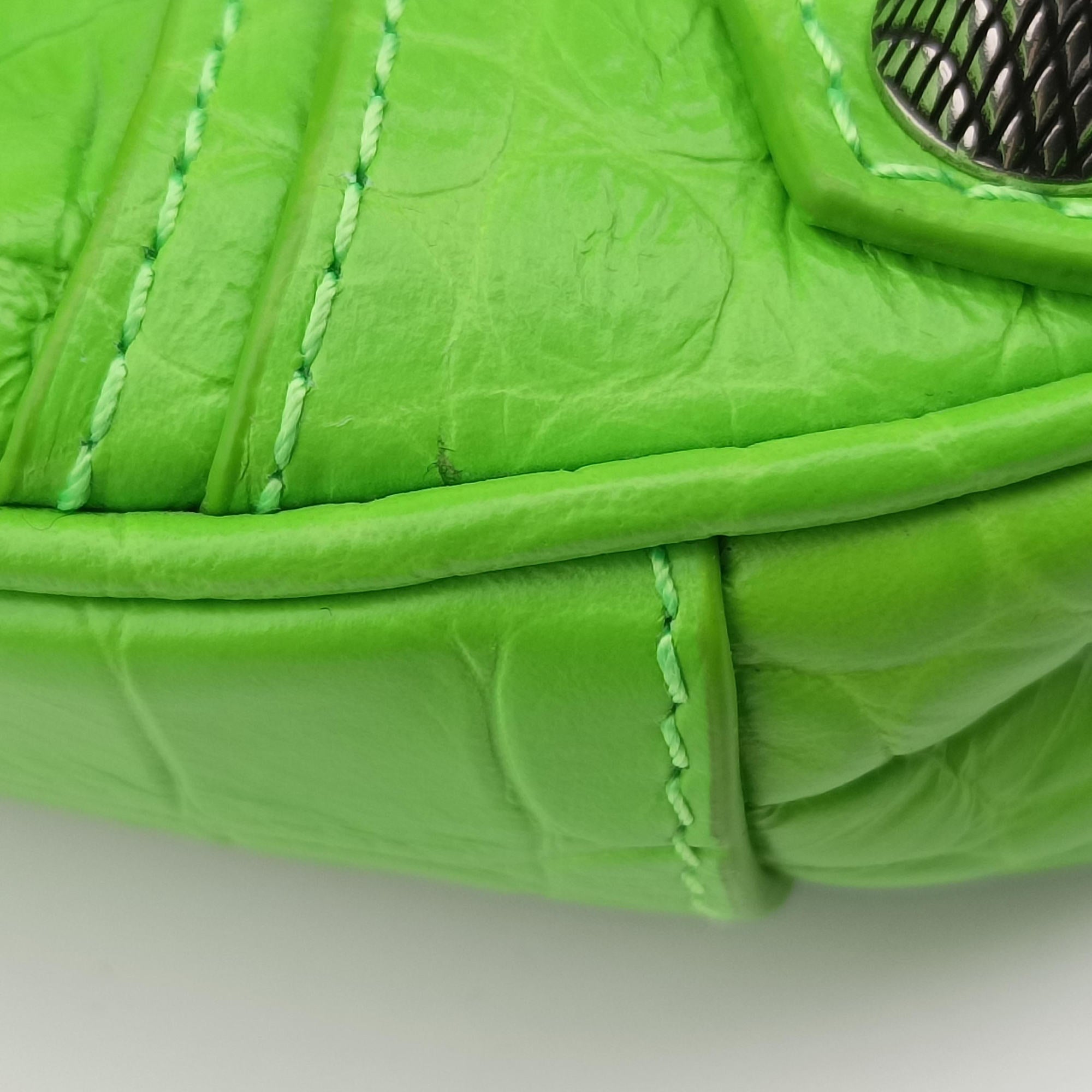 Le Cagole Green lambskin 695814.3817.Q.000959ルカゴール グリーン ラムスキン 695814.3817.Q.000959