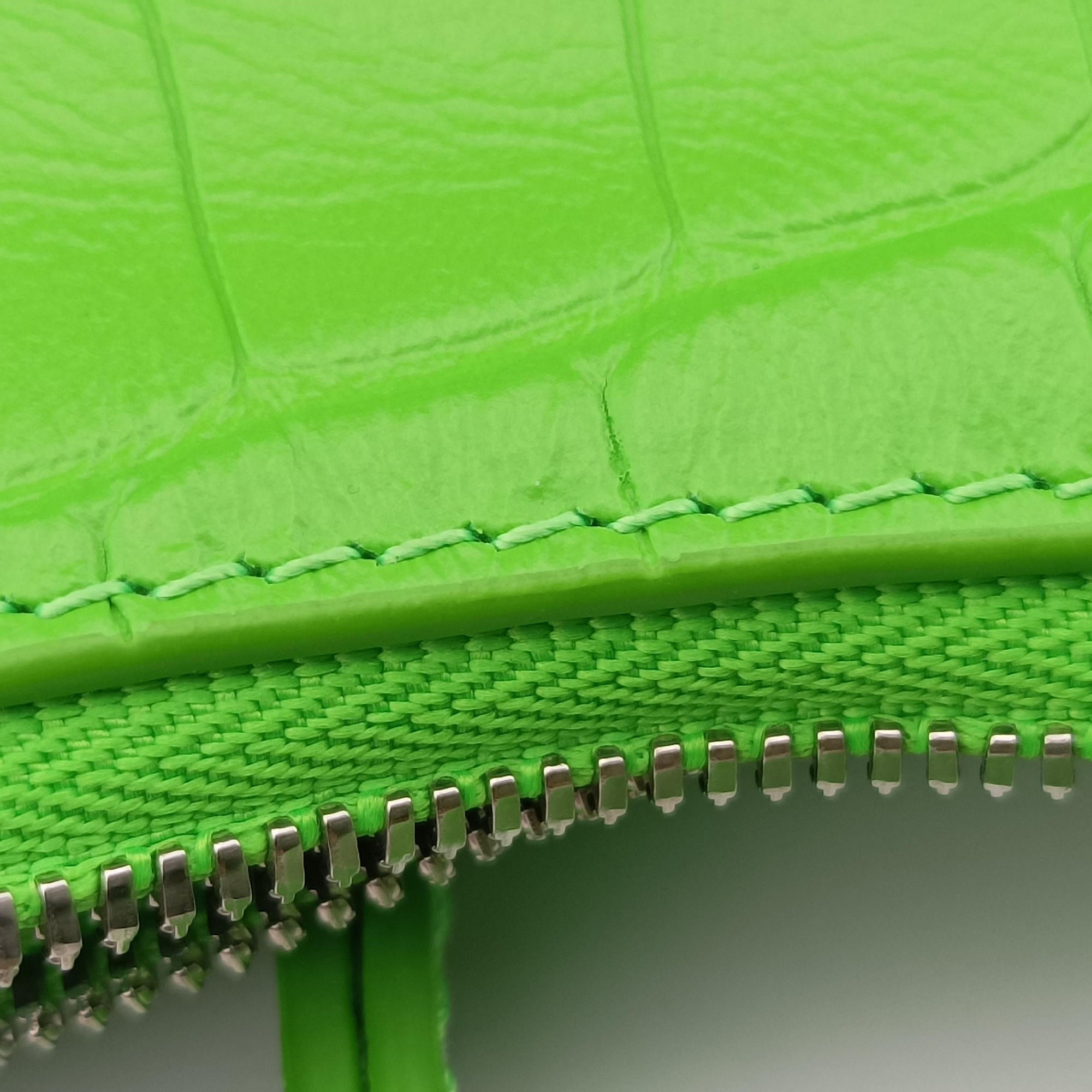 Le Cagole Green lambskin 695814.3817.Q.000959ルカゴール グリーン ラムスキン 695814.3817.Q.000959