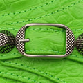 Le Cagole Green lambskin 695814.3817.Q.000959ルカゴール グリーン ラムスキン 695814.3817.Q.000959