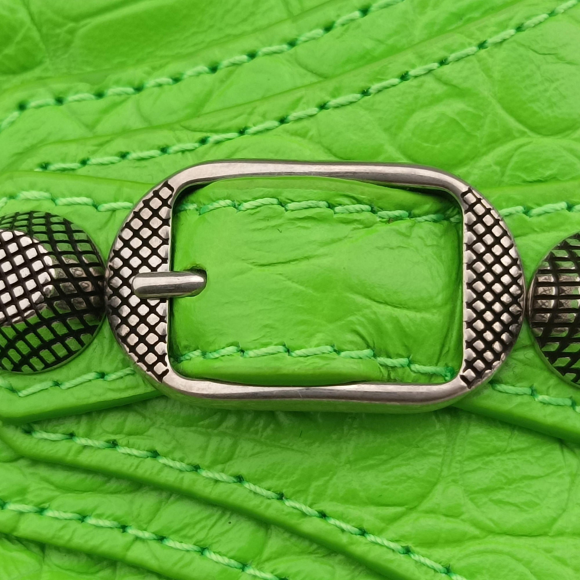 Le Cagole Green lambskin 695814.3817.Q.000959ルカゴール グリーン ラムスキン 695814.3817.Q.000959
