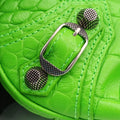 Le Cagole Green lambskin 695814.3817.Q.000959ルカゴール グリーン ラムスキン 695814.3817.Q.000959