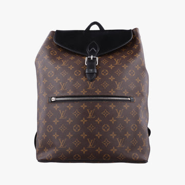 PALK Brown×black Monogram MACASSAR×calf leather M40637 SR2185パルク モノグラム/ブラウン×ブラック モノグラム マカサー×カーフレザー M40637 SR2185