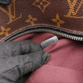 PALK Brown×black Monogram MACASSAR×calf leather M40637 SR2185パルク モノグラム/ブラウン×ブラック モノグラム マカサー×カーフレザー M40637 SR2185