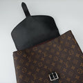 PALK Brown×black Monogram MACASSAR×calf leather M40637 SR2185パルク モノグラム/ブラウン×ブラック モノグラム マカサー×カーフレザー M40637 SR2185