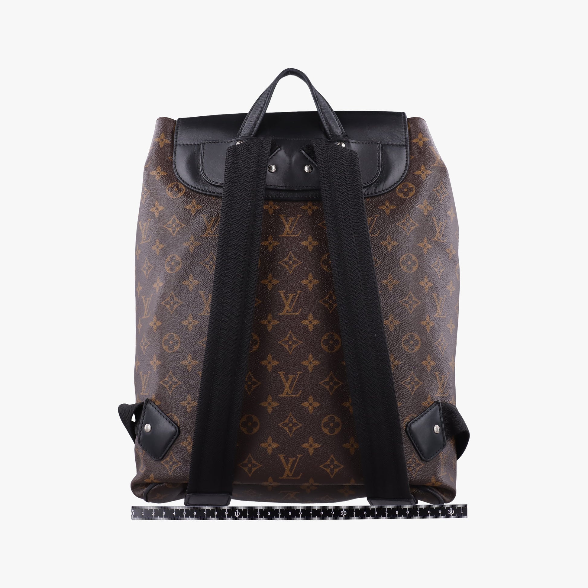 PALK Brown×black Monogram MACASSAR×calf leather M40637 SR2185パルク モノグラム/ブラウン×ブラック モノグラム マカサー×カーフレザー M40637 SR2185