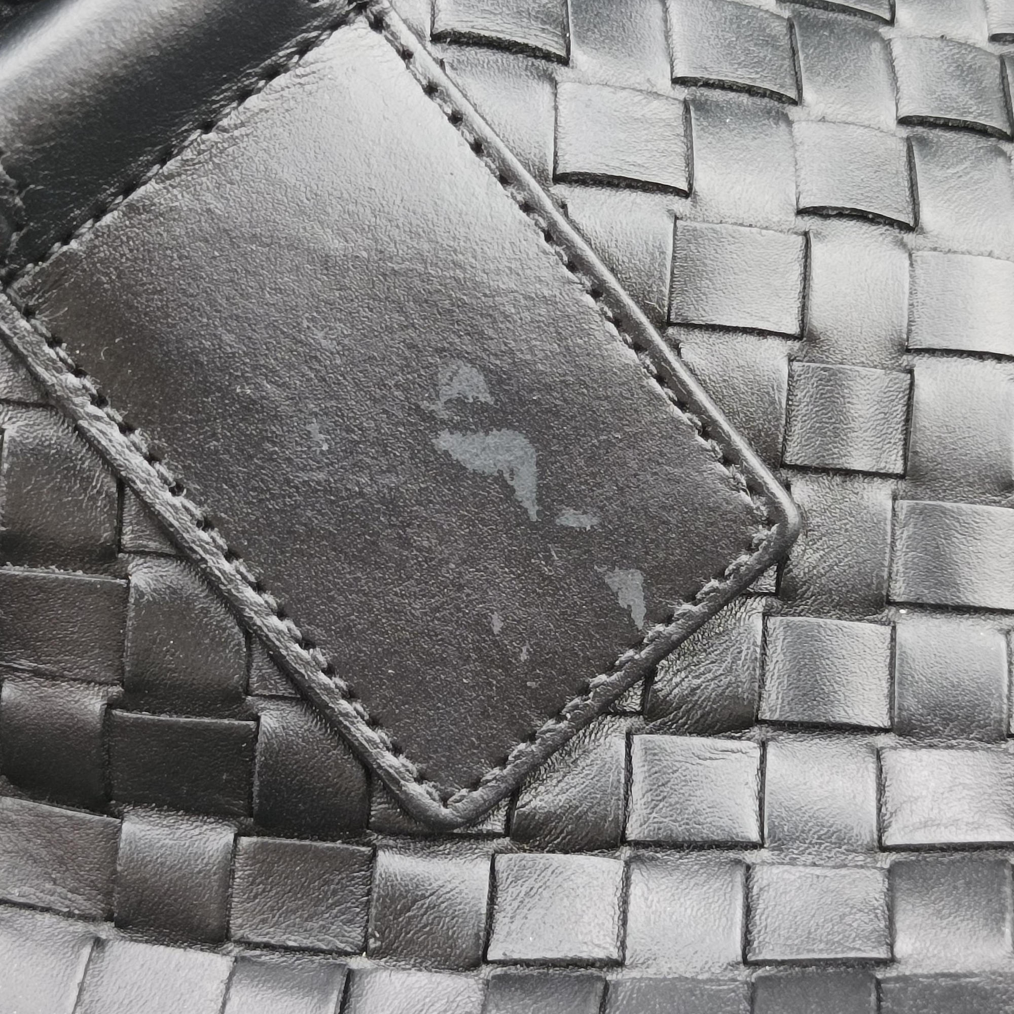 Intrecciato Black lambskin B03022448Uイントレチャート ブラック ラムスキン B03022448U
