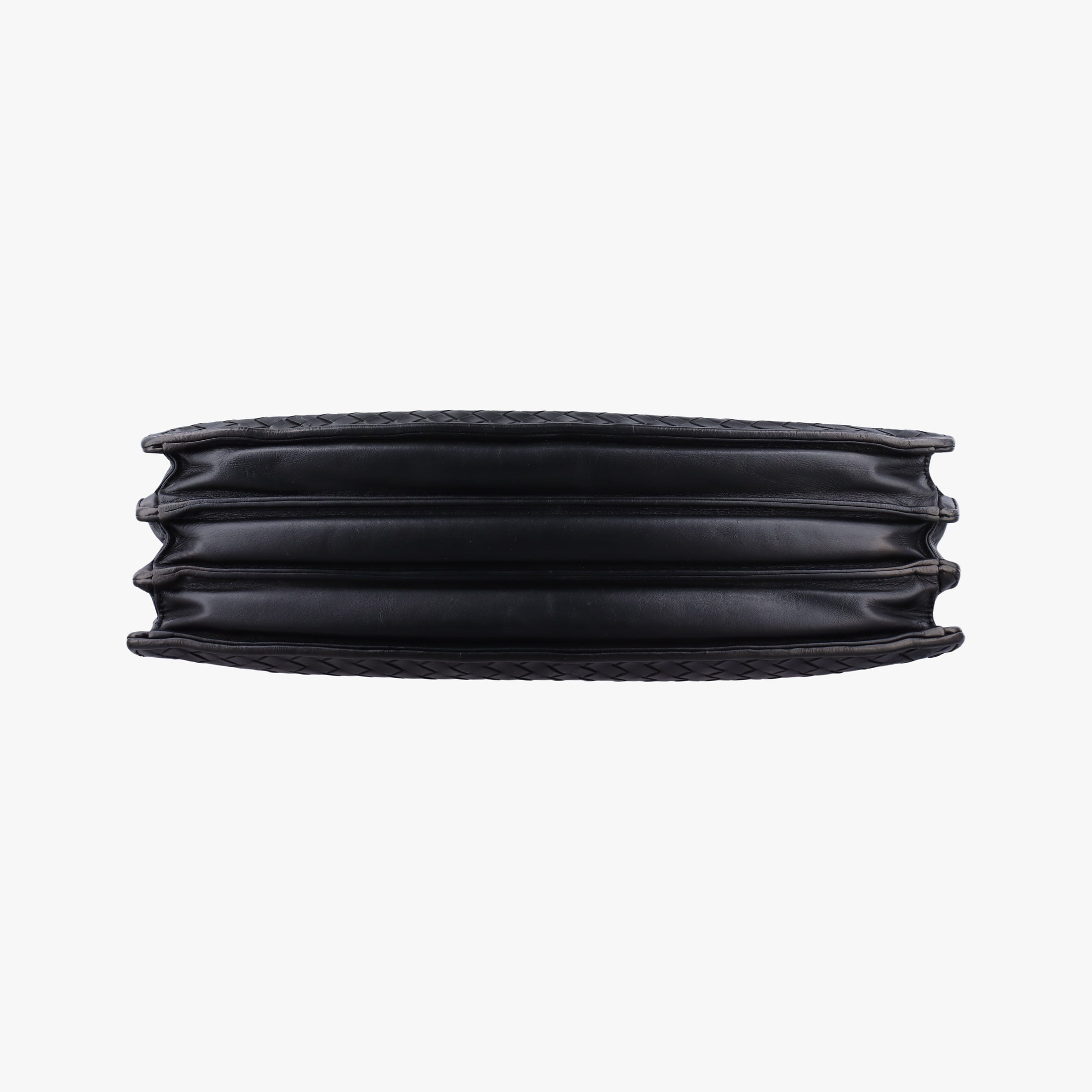Intrecciato Black lambskin B03022448Uイントレチャート ブラック ラムスキン B03022448U